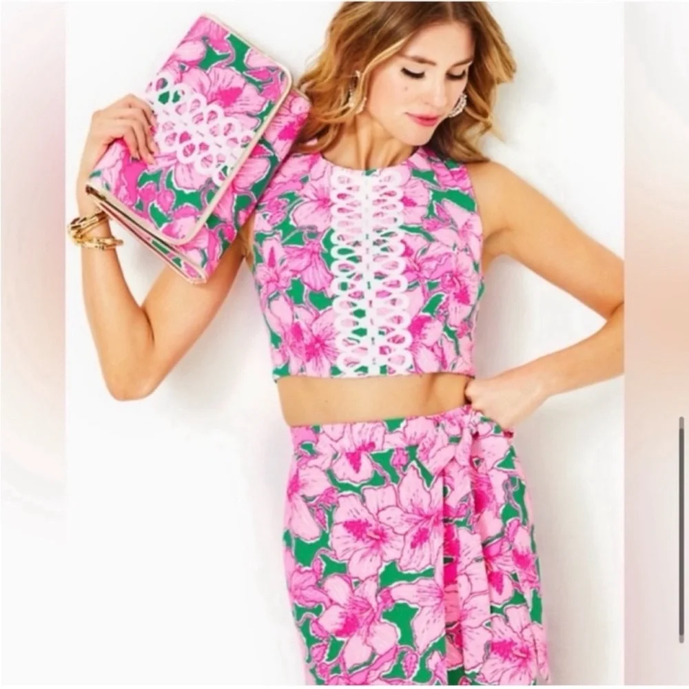 Lilly Pulitzer Tote Bag and Clutch Set NWT - Picture 6 of 13